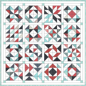 Half square triangle quilts